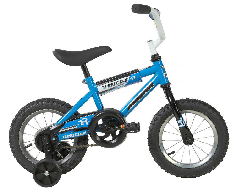 Magna Throttle 12 Inch Kids Bike - Blue