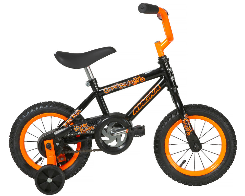 Magna Gravel Blaster 12 Inch Kids Bike - Orange