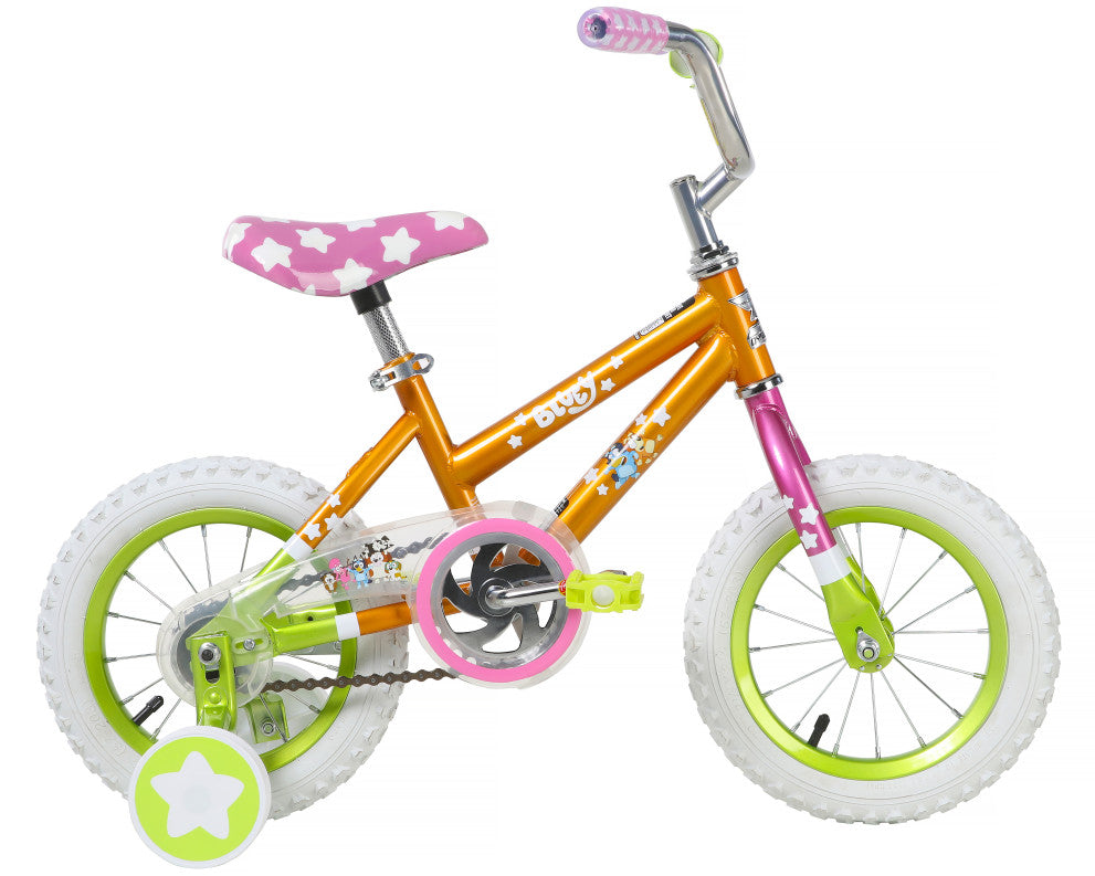 Bluey 12 Inch Kids Bike - Orange