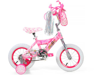 Barbie 12 Inch Kids Bike - Light Pink