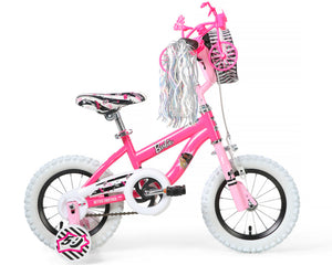 Barbie 12 Inch Kids Bike - Neon Pink