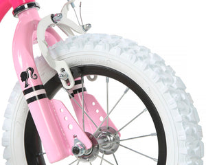Barbie 12 Inch Kids Bike - Neon Pink