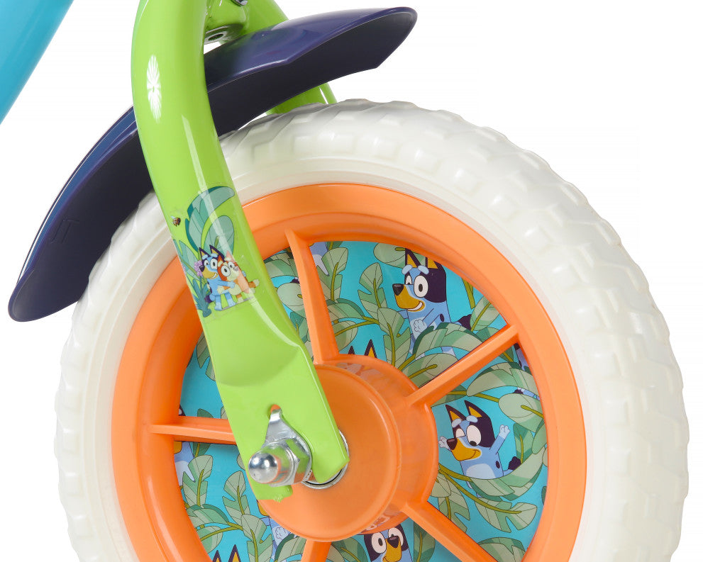 Bluey 10 Inch Kids Bike - Light Blue