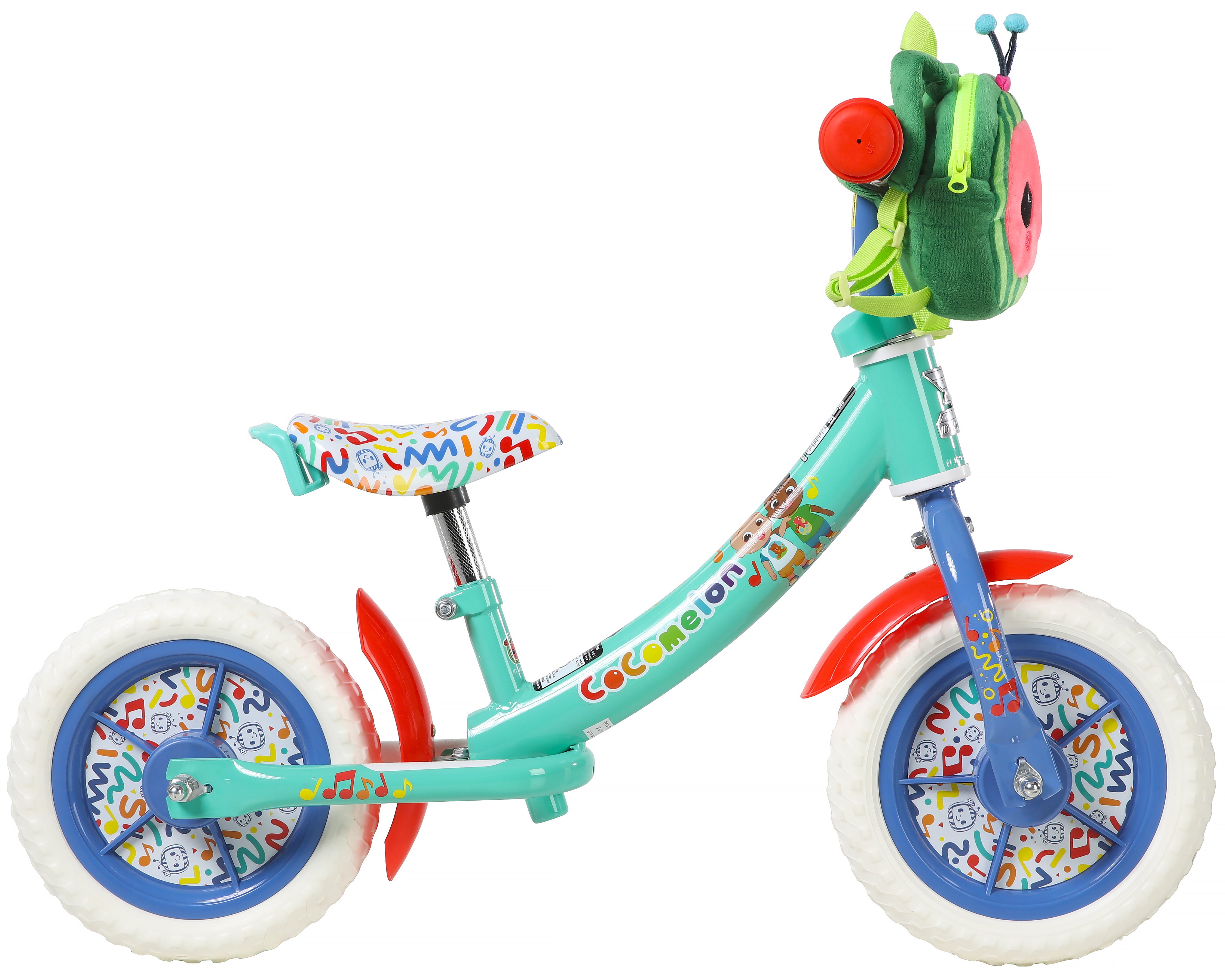 Cocomelon 10 Inch Kids Bike - Teal