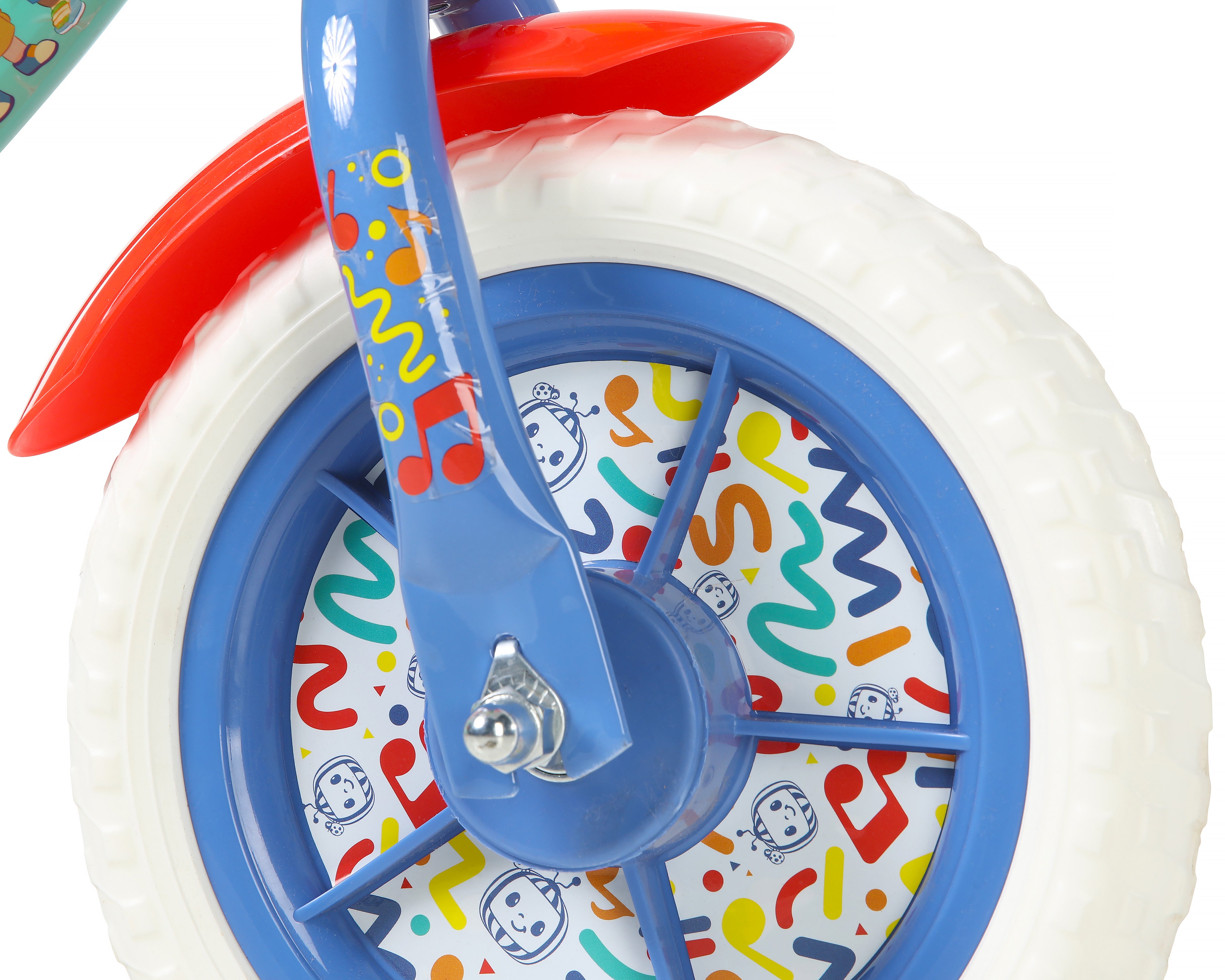Cocomelon 10 Inch Kids Bike - Teal