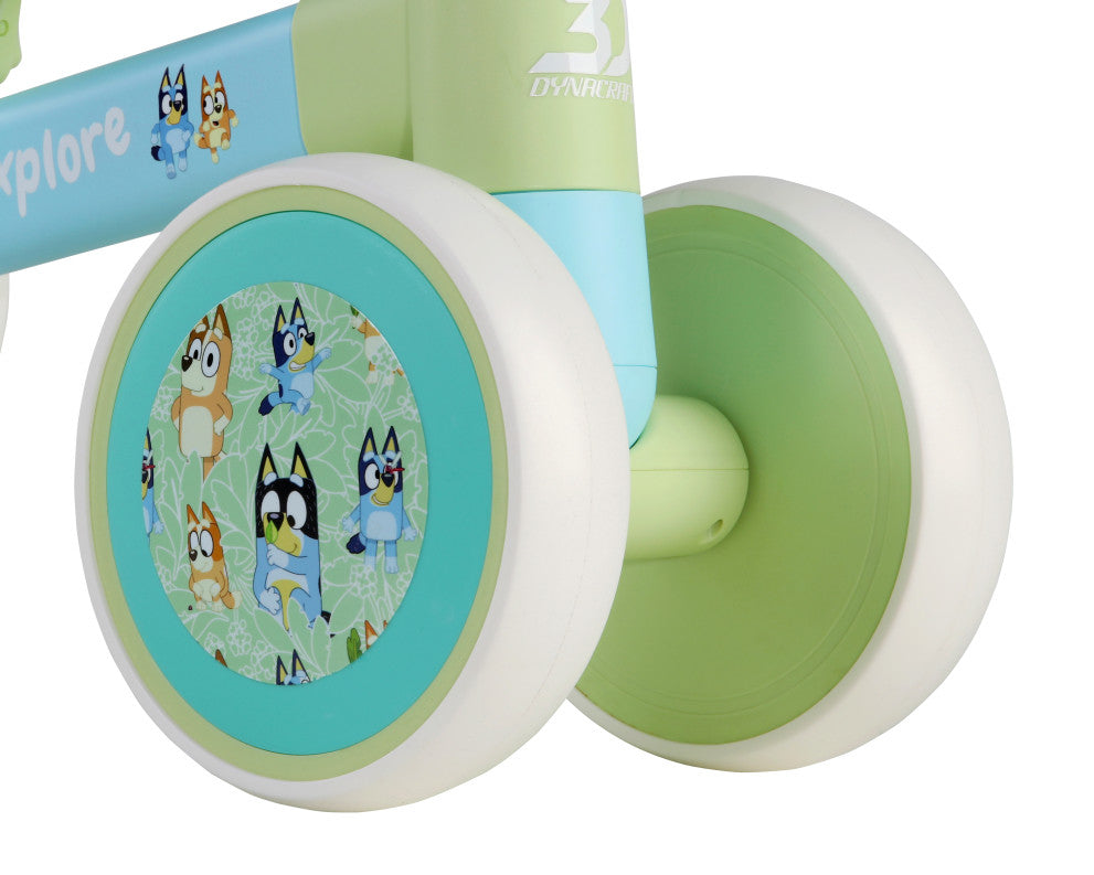 Bluey Unisex 4-Wheel Balance Bike