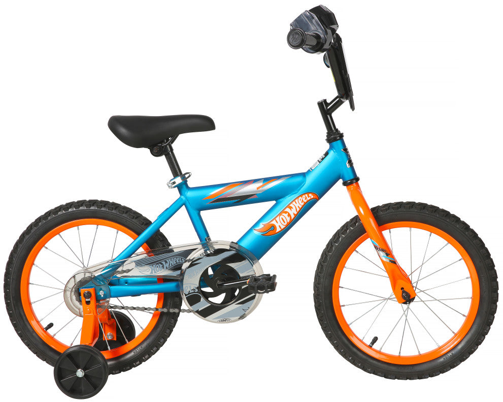 Hot Wheels 16 Inch Kids Bike - Blue