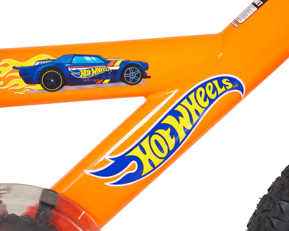 Hot Wheels 16 Inch Kids Bike - Orange