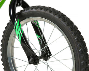 Magna Major Damage 16 Inch Kids Bike - Neon Green