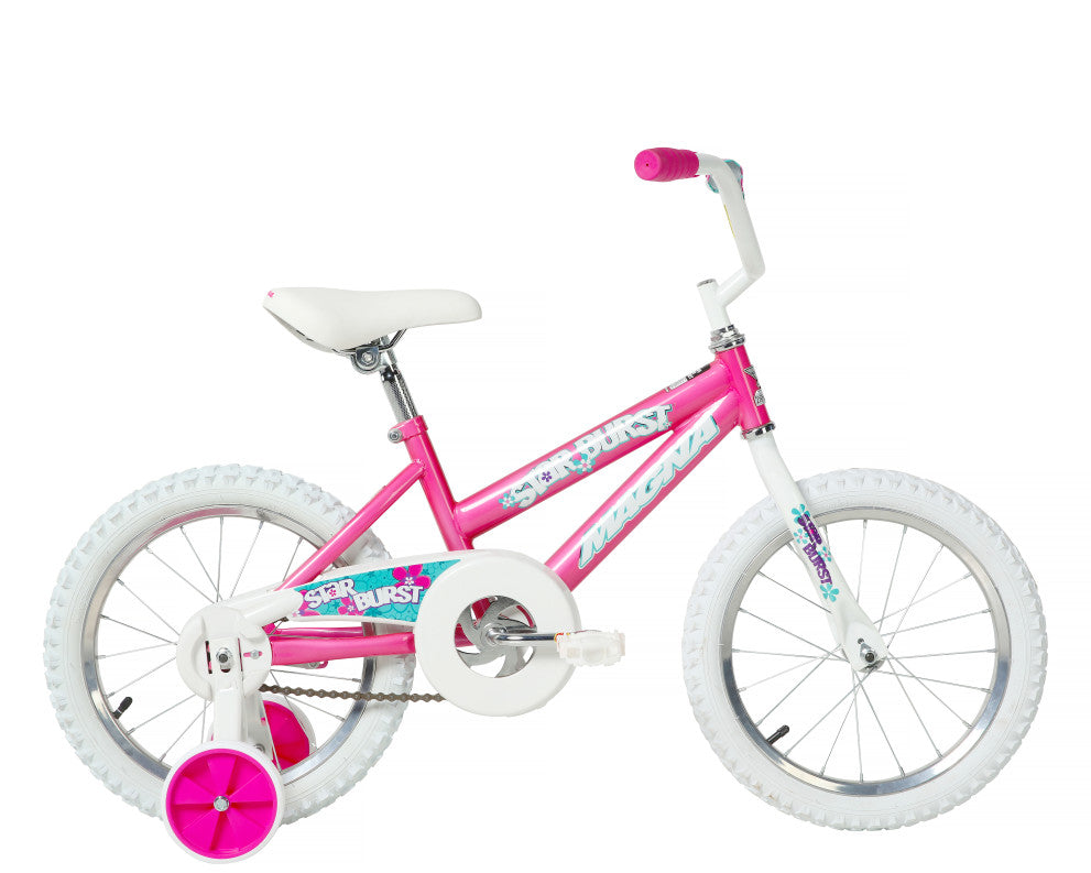 Magna Star Burst 16 Inch Kids Bike - Pink