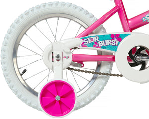 Magna Star Burst 16 Inch Kids Bike - Pink