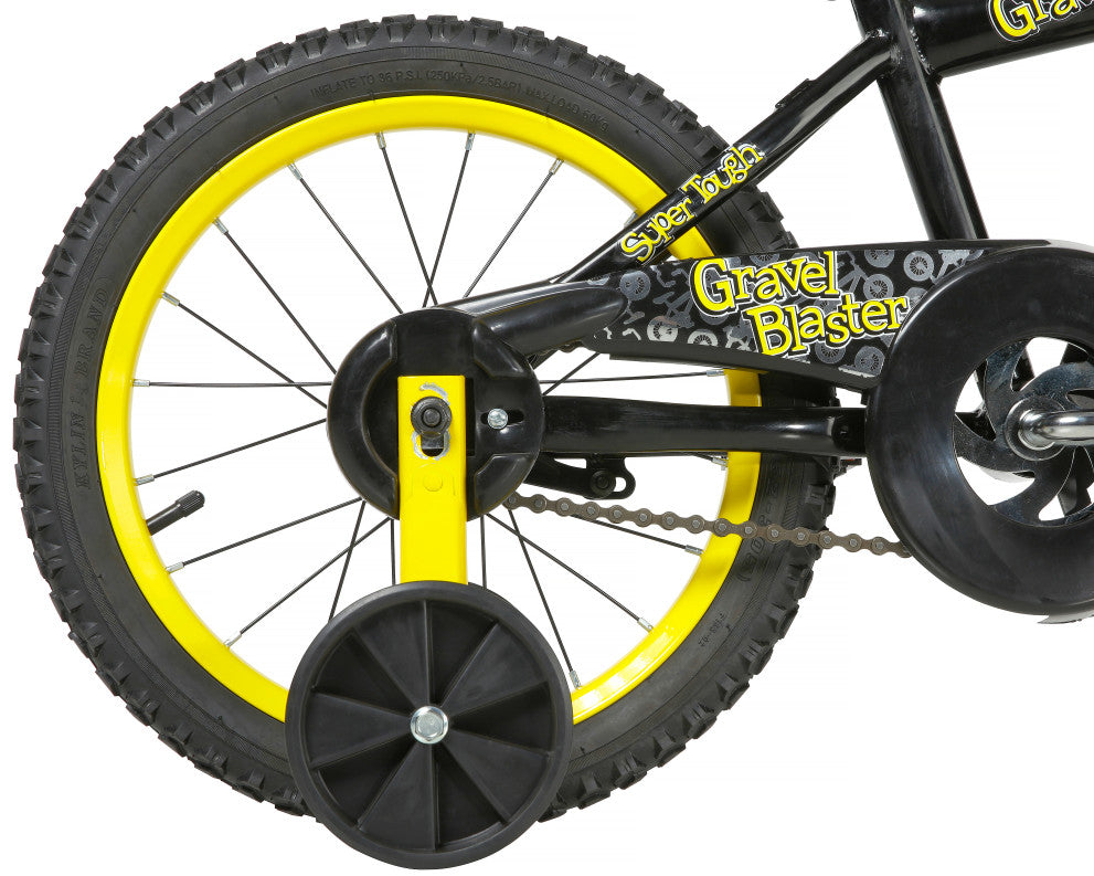 Magna Gravel Blaster 16 Inch Kids Bike - Yellow