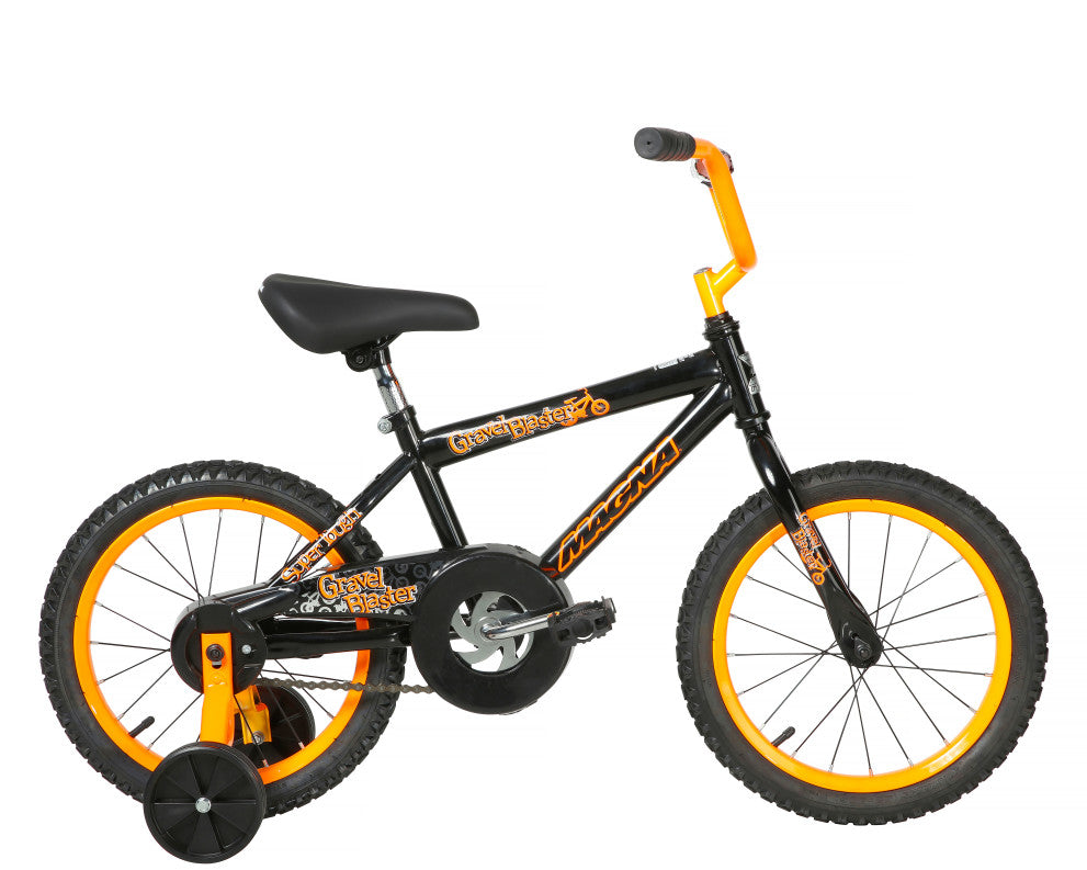 Magna Gravel Blaster 16 Inch Kids Bike - Orange