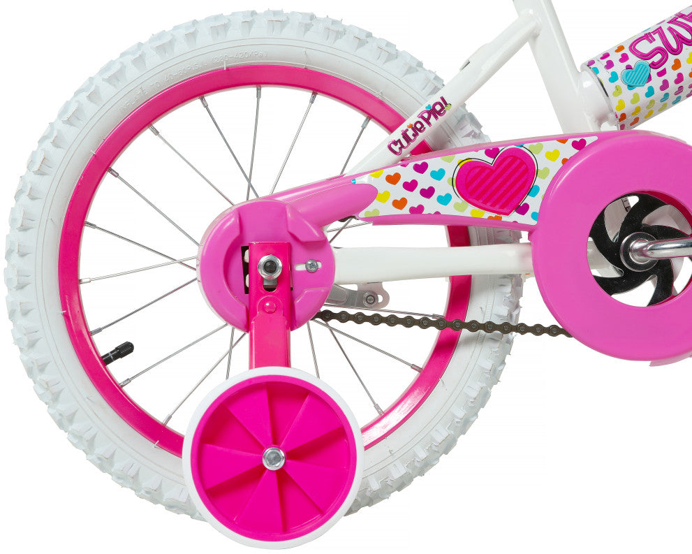 Magna Sweetheart 16 Inch Kids Bike - White