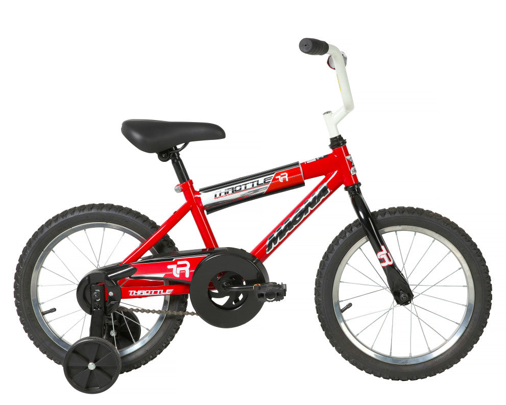 Magna Throttle 16 Inch Kids Bike - Red