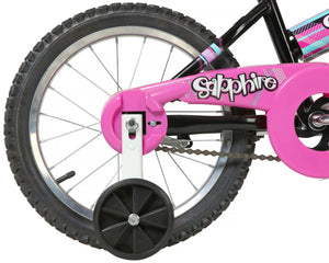 Magna Sapphire 16 Inch Kids Bike - Black