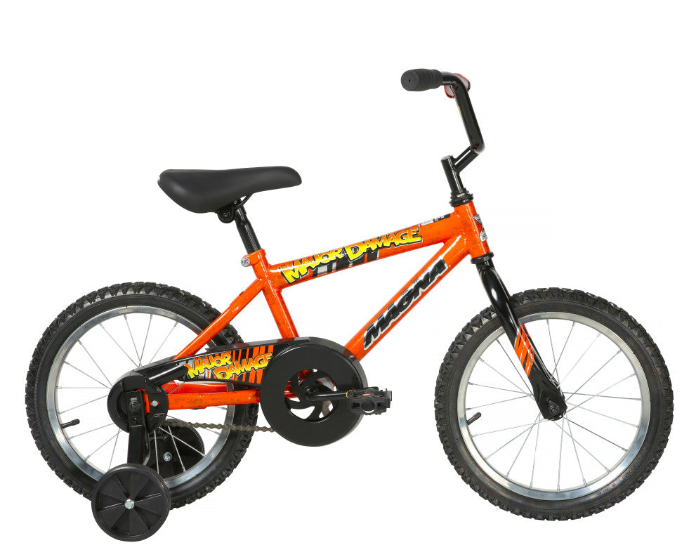 Magna Major Damage 16 Inch Kids Bike - Orange