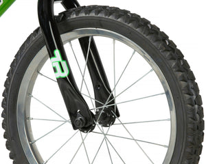 Magna Throttle 16 Inch Kids Bike - Neon Green