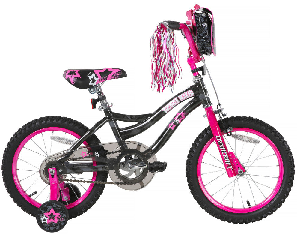 Dynacraft Trouble Maker 16 Inch Kids Bike - Black