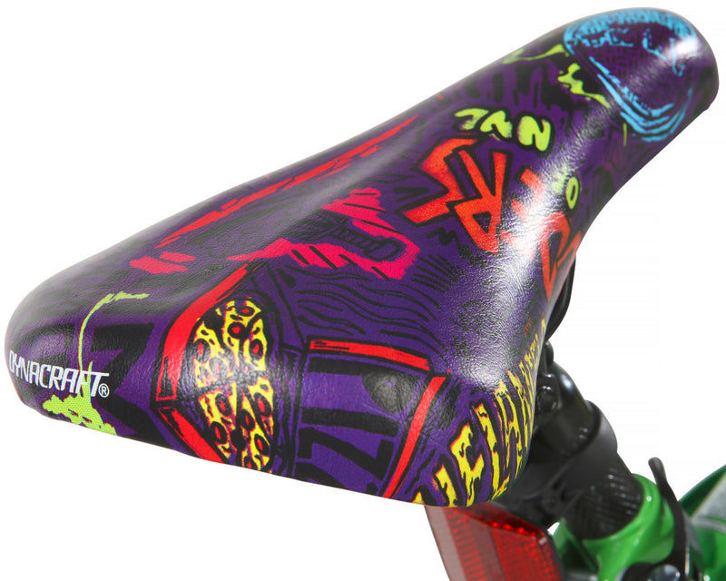 Teenage Mutant Ninja Turtles 16 Inch Kids Bike - Neon Green