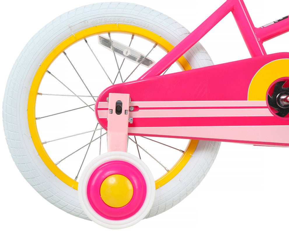 Dynacraft Sunset 16 Inch Kids Bike - Pink