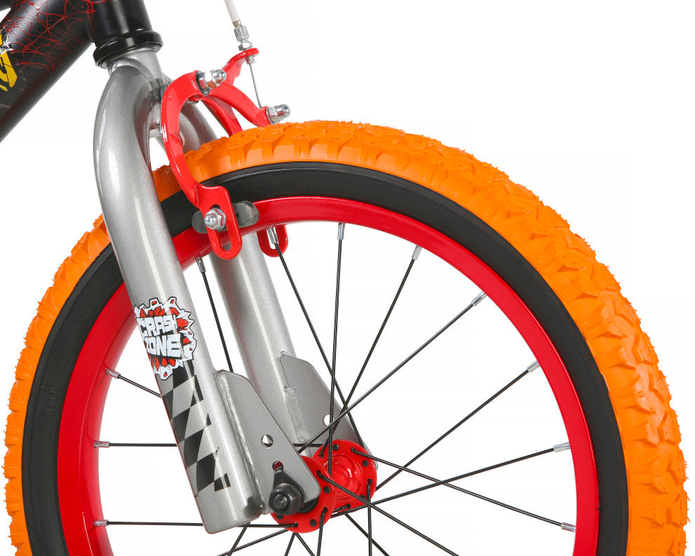 Hot Wheels 16 Inch Kids Bike - Black
