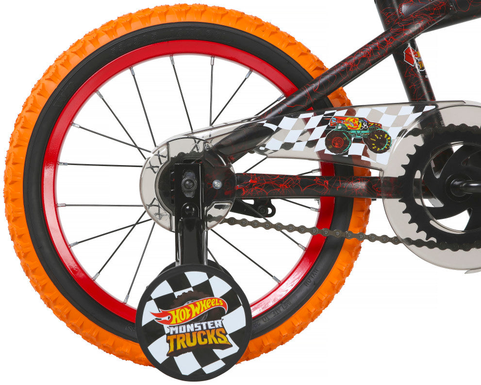 Hot Wheels 16 Inch Kids Bike - Black