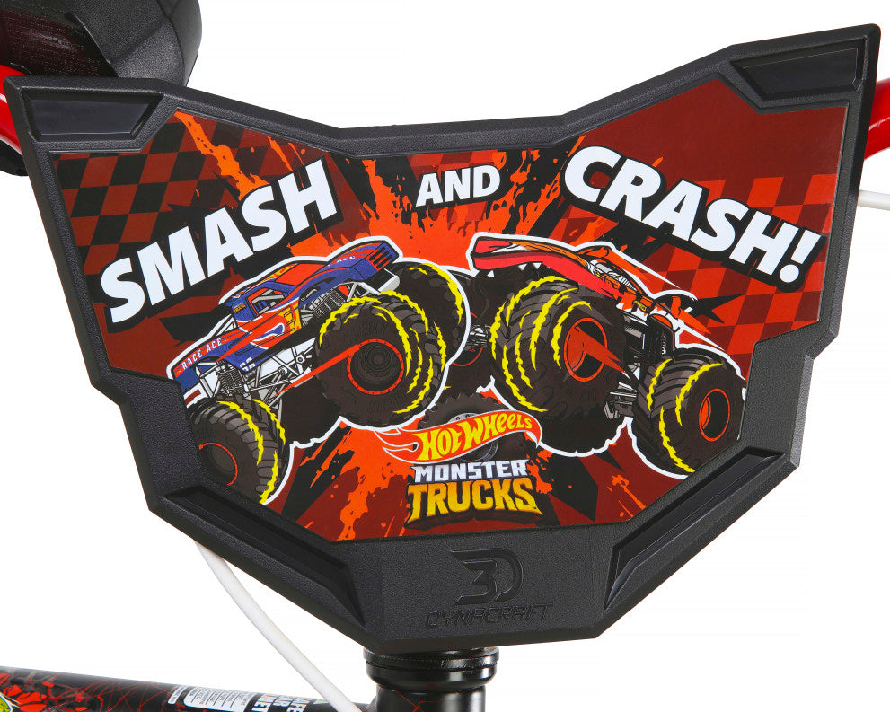 Hot Wheels 16 Inch Kids Bike - Black