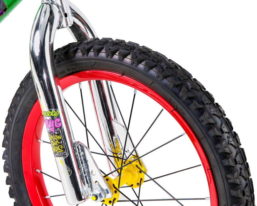 Teenage Mutant Ninja Turtles 16 Inch Kids Bike - Light Green
