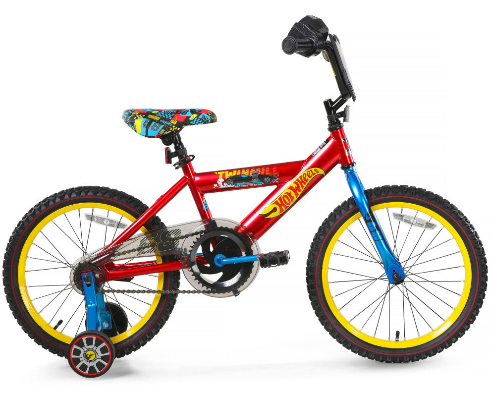 Hot Wheels 18 Inch Kids Bike - Red