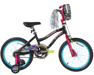 Monster High 18 Inch Kids Bike - Black
