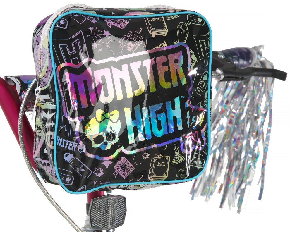 Monster High 18 Inch Kids Bike - Black