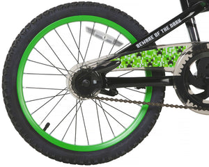 Minecraft 18 Inch Kids Bike - Neon Green