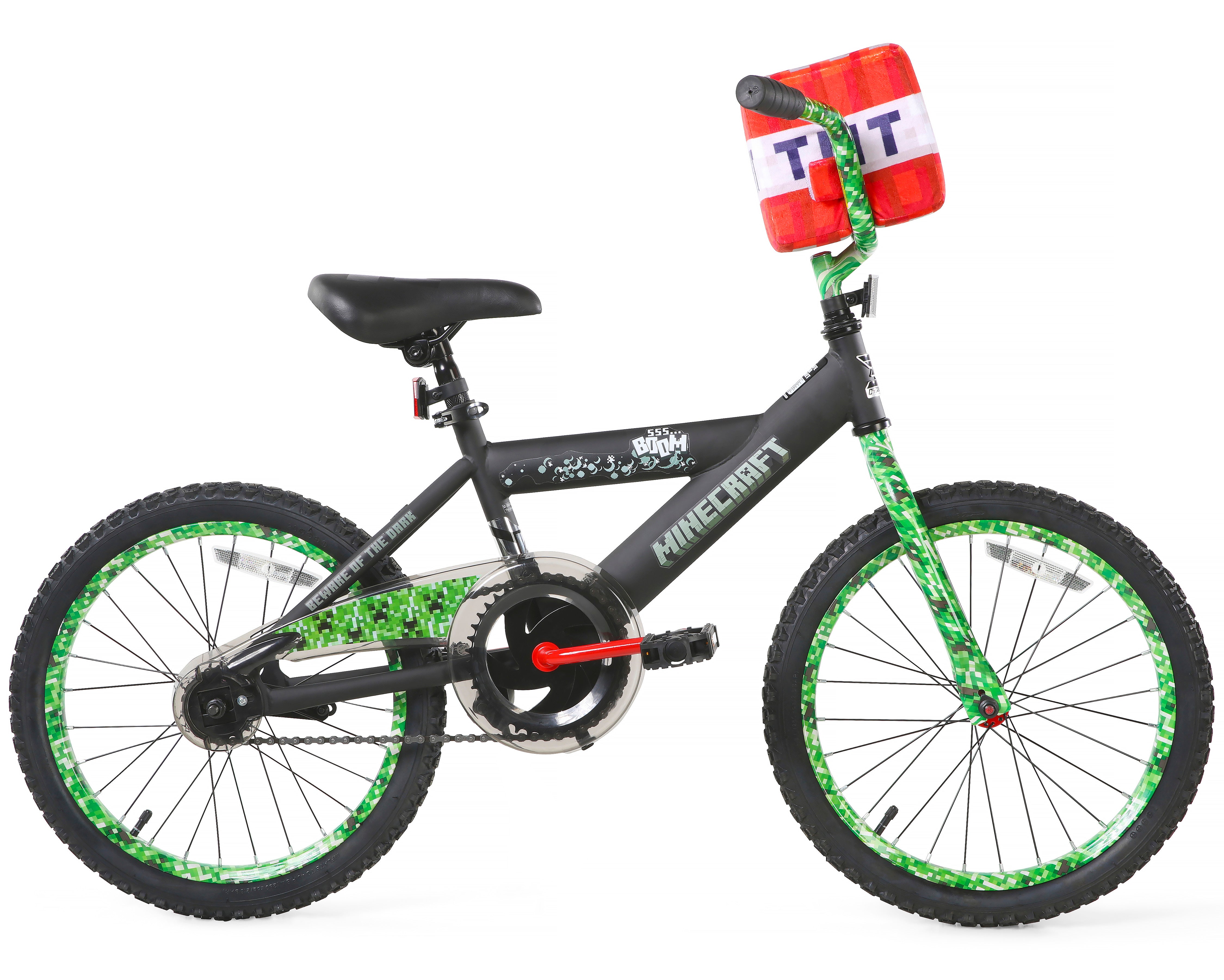 Minecraft 18 Inch Kids Bike - Black