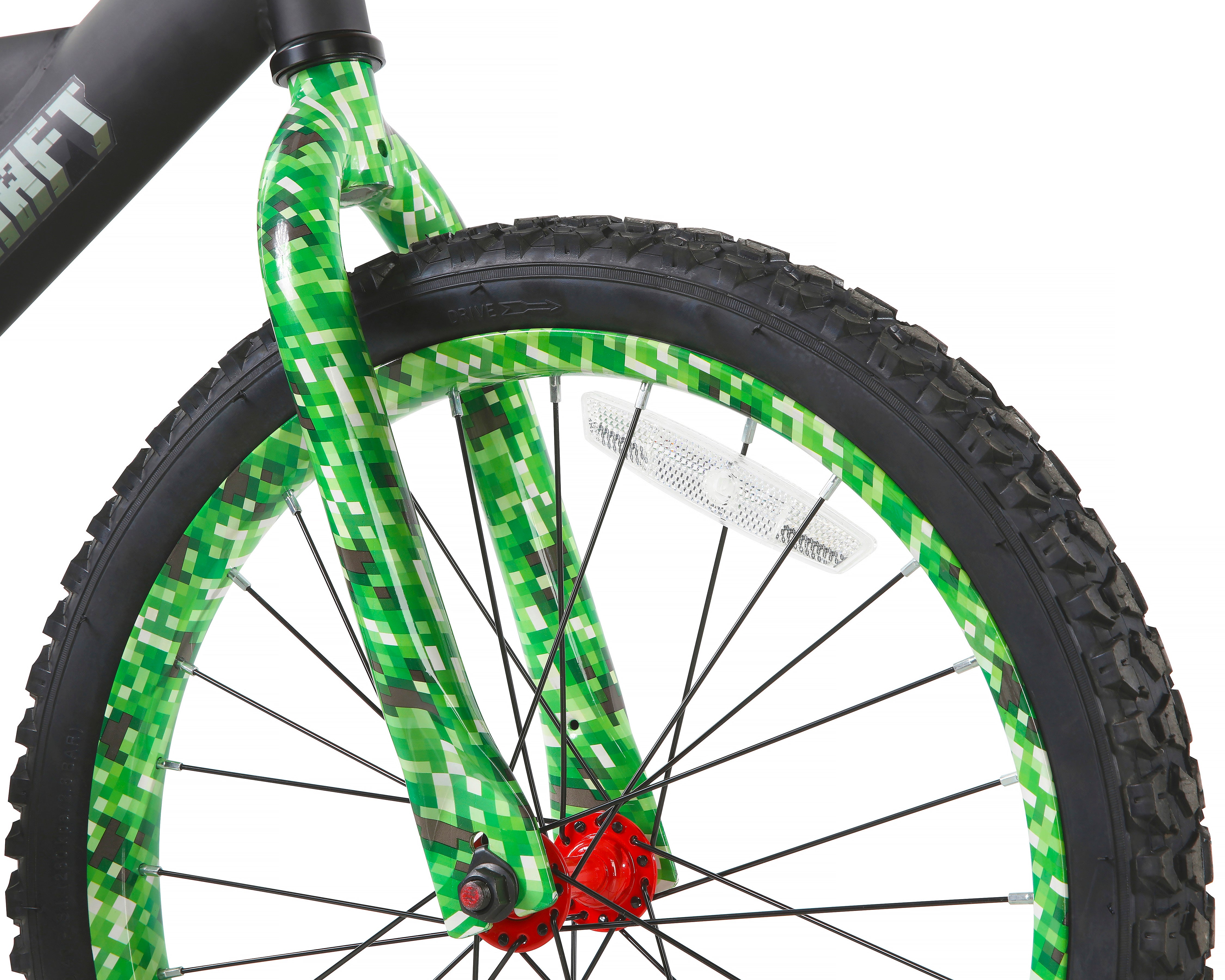 Minecraft 18 Inch Kids Bike - Black