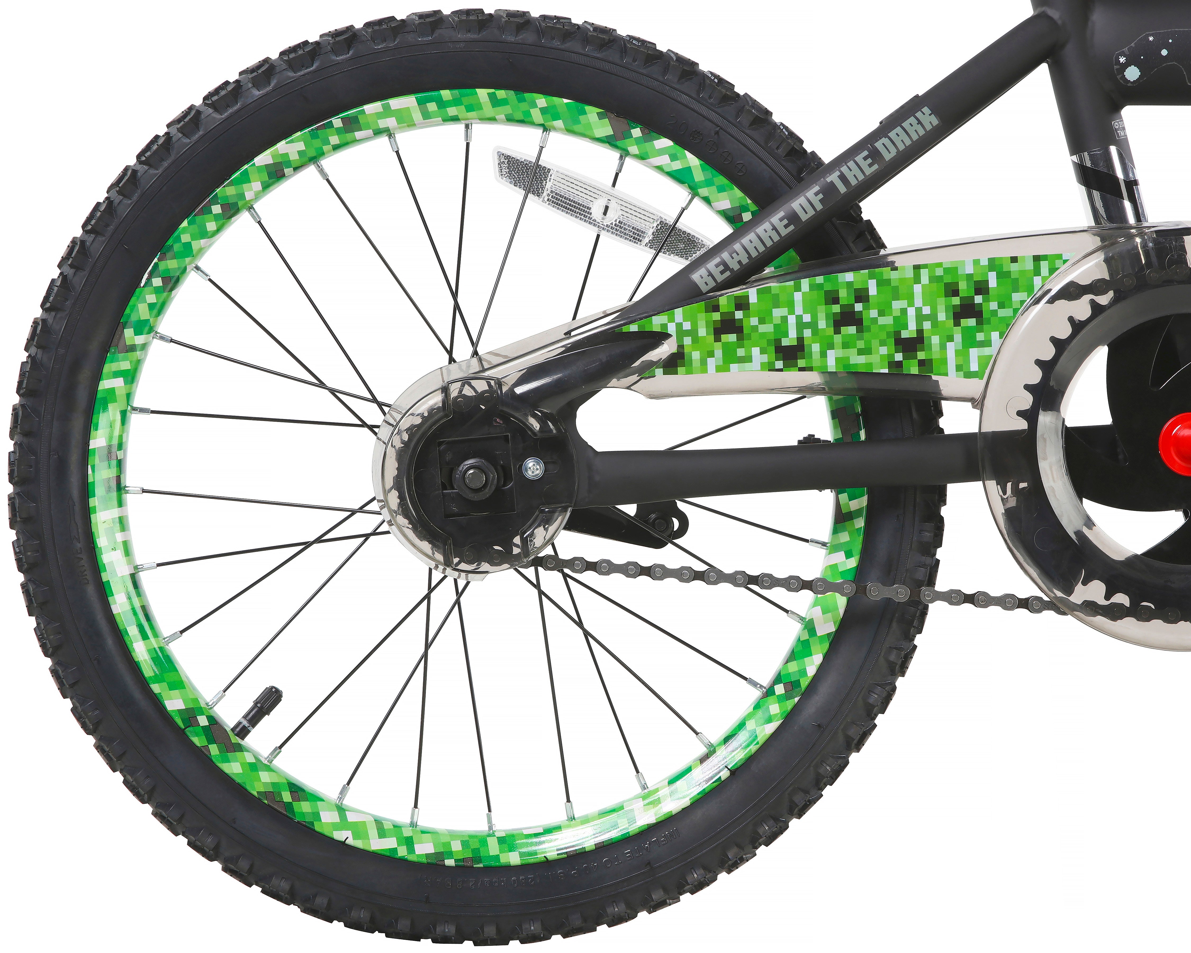 Minecraft 18 Inch Kids Bike - Black