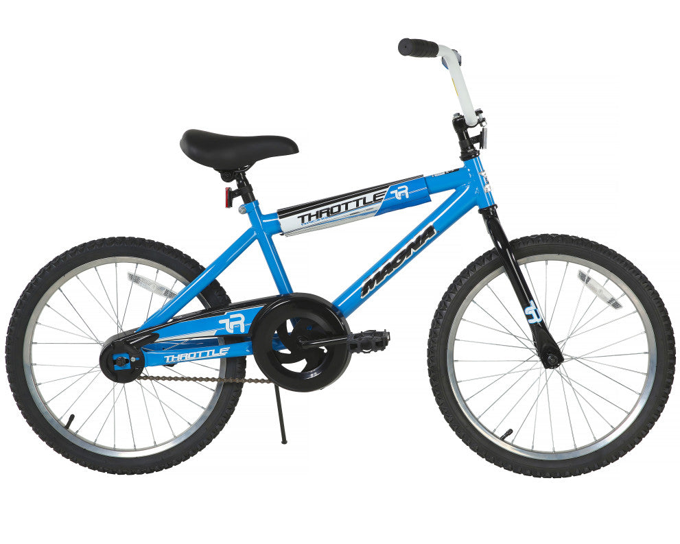 Magna Throttle 20 Inch Kids Bike - Blue