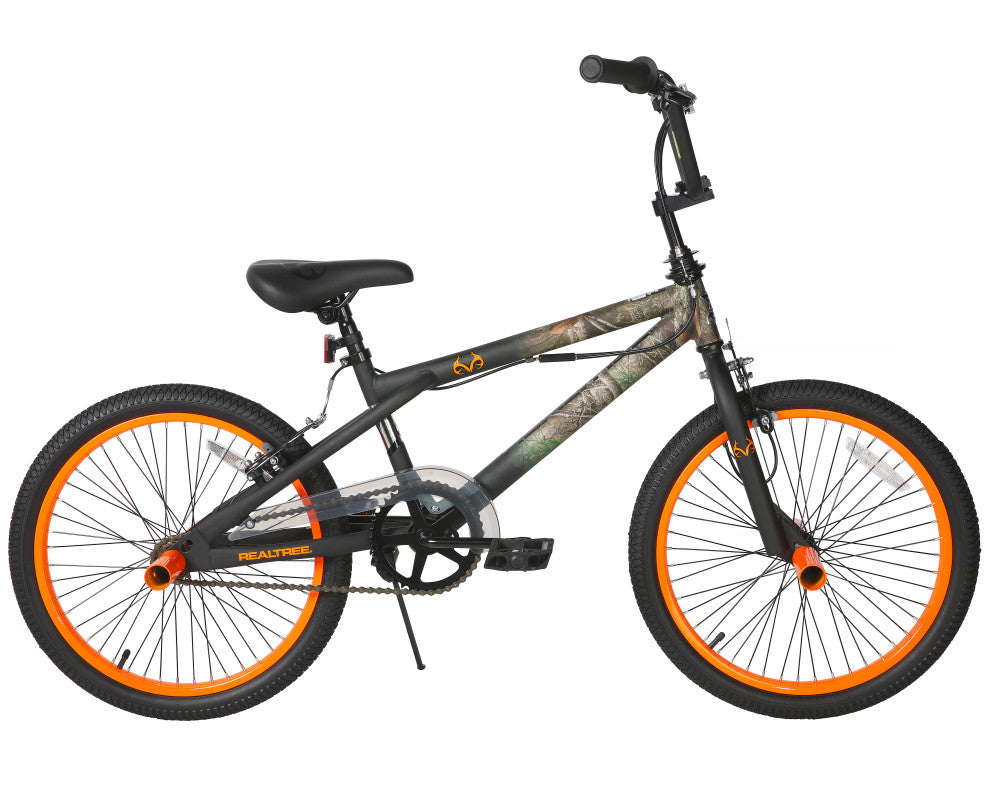 Realtree 20 Inch Kids Bike - Black
