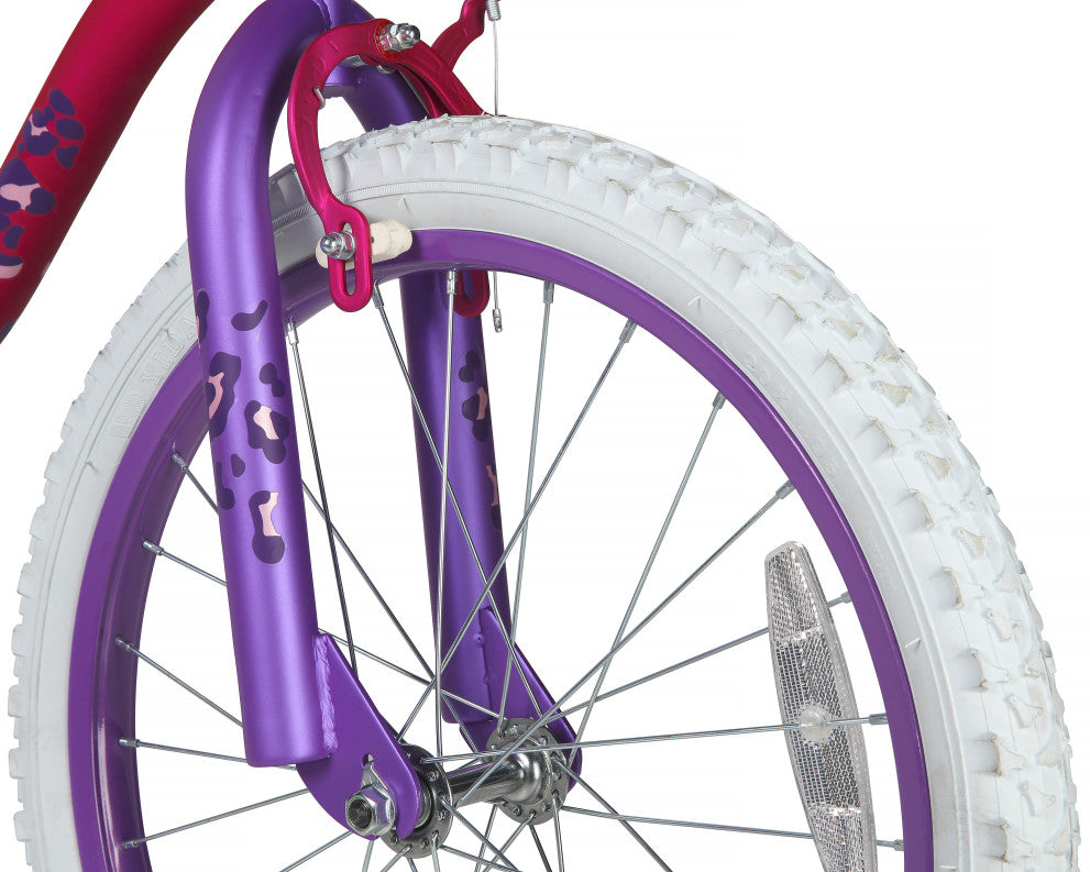 Dynacraft Girls Rule 20 Inch Kids Bike - Pink