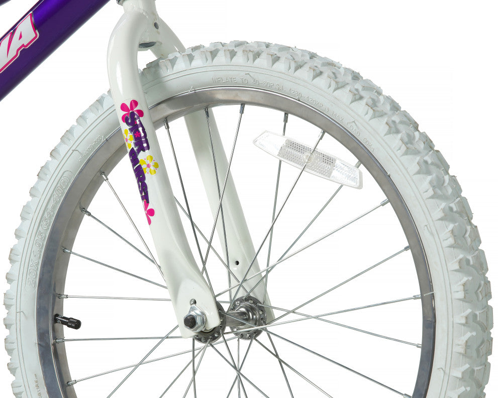 Magna Star Burst 20 Inch Kids Bike - Dark Purple