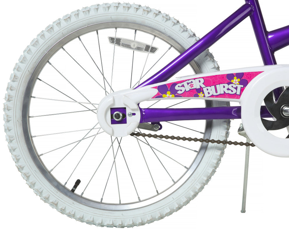 Magna Star Burst 20 Inch Kids Bike - Dark Purple