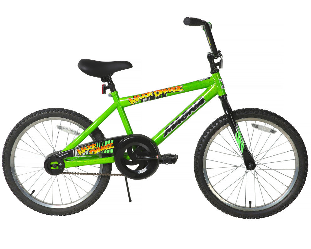 Magna Major Damage 20 Inch Kids Bike - Neon Green