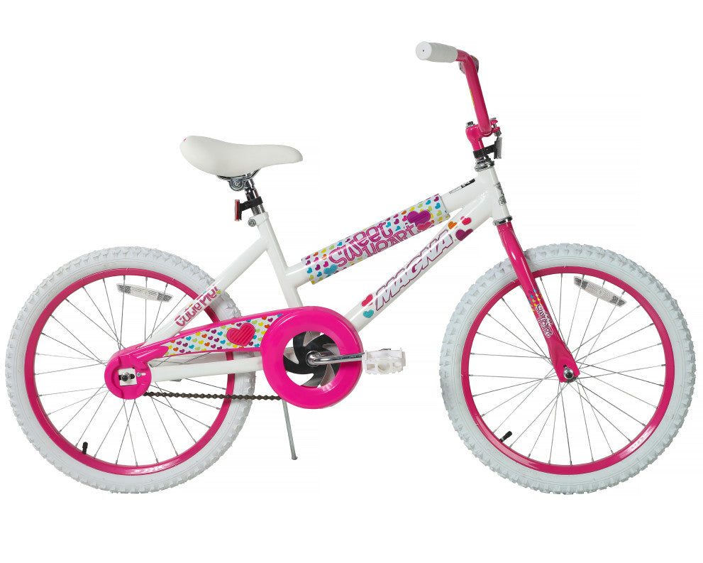 Magna Sweetheart 20 Inch Kids Bike - White