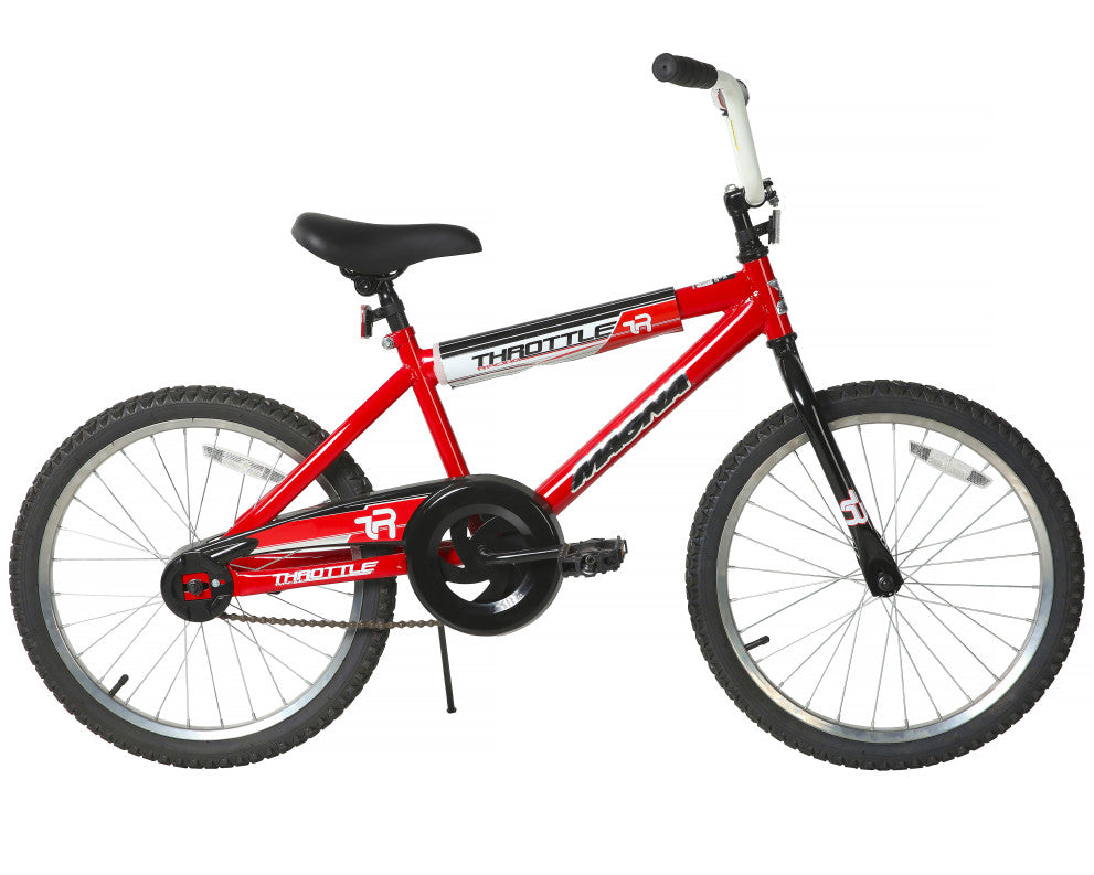 Magna Throttle 20 Inch Kids Bike - Red