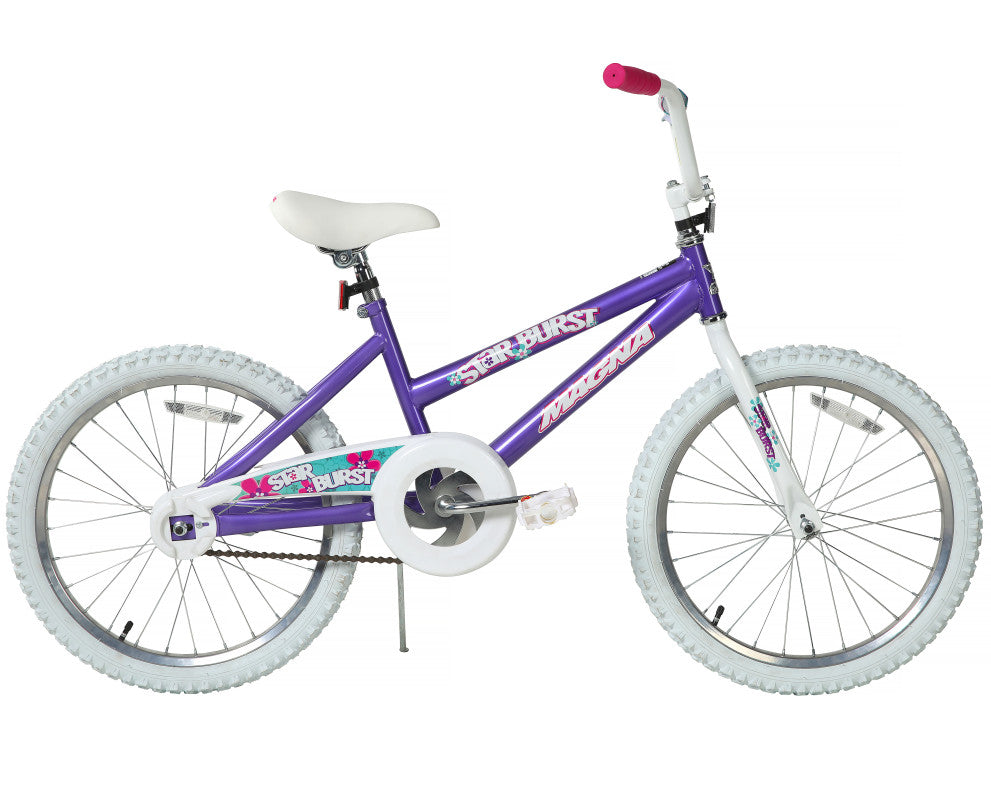 Magna Star Burst 20 Inch Kids Bike - Purple