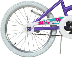 Magna Star Burst 20 Inch Kids Bike - Purple