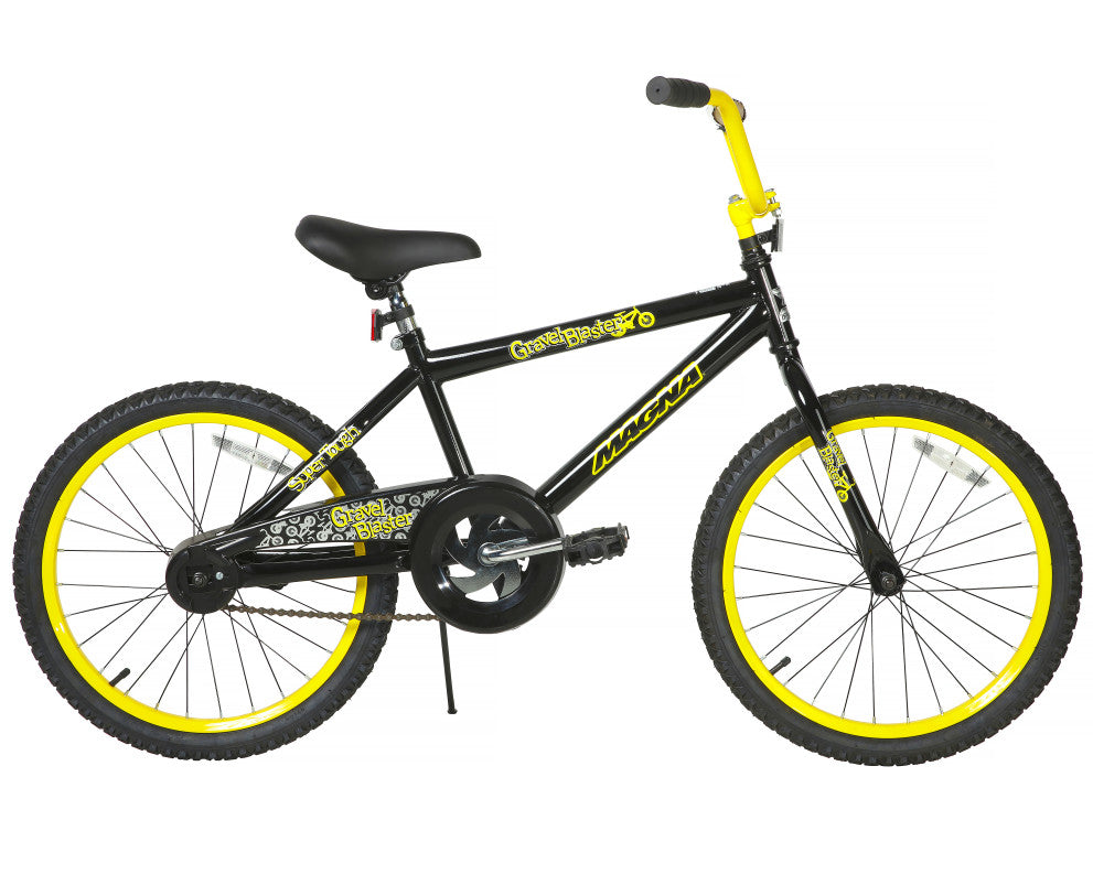 Magna Gravel Blaster 20 Inch Kids Bike - Yellow