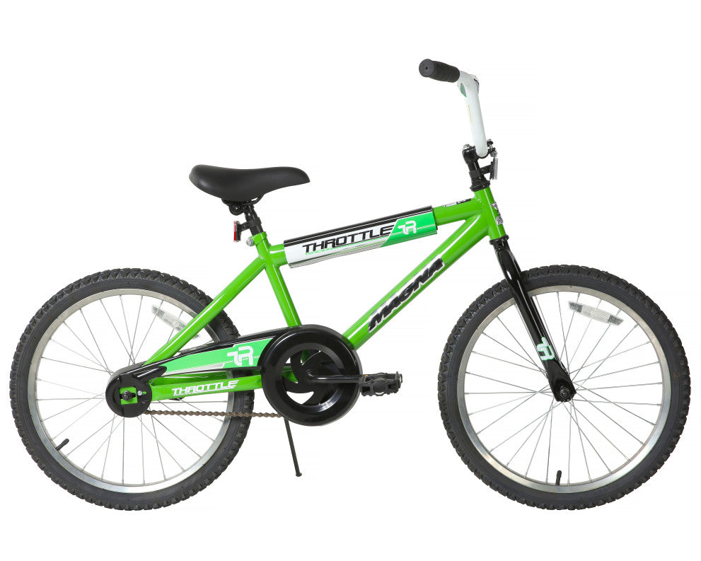Magna Throttle 20 Inch Kids Bike - Neon Green