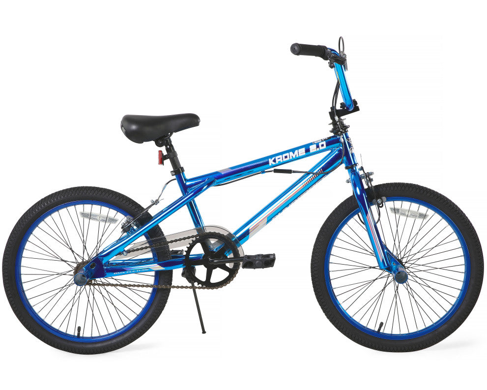 Dynacraft Krome 2.0 20 Inch Kids Bike - Dark Blue