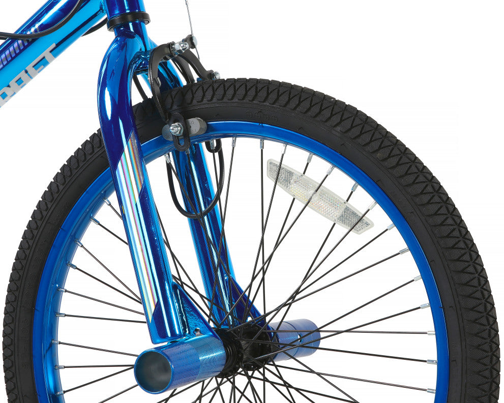 Dynacraft Krome 2.0 20 Inch Kids Bike - Dark Blue